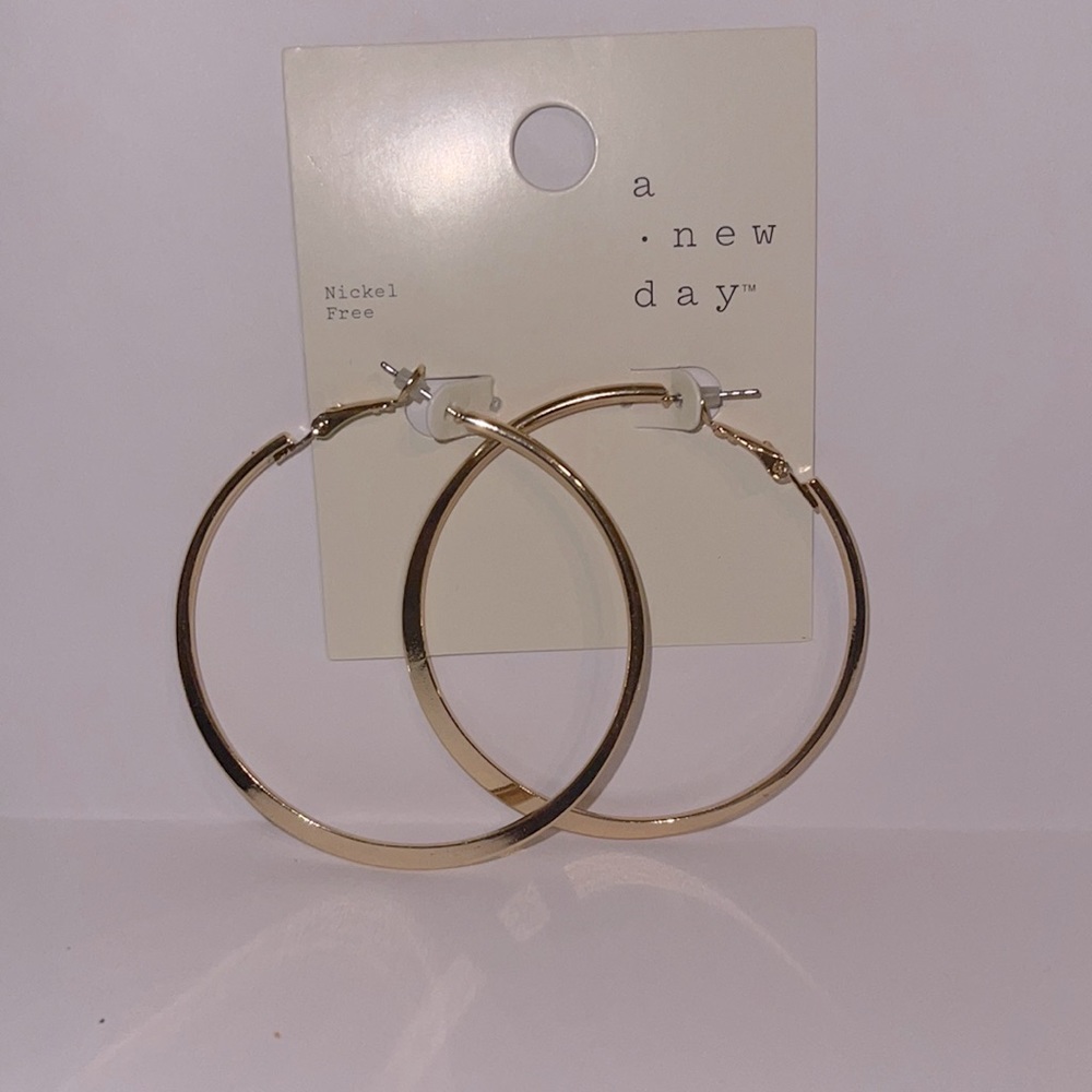Gold Hoops new!